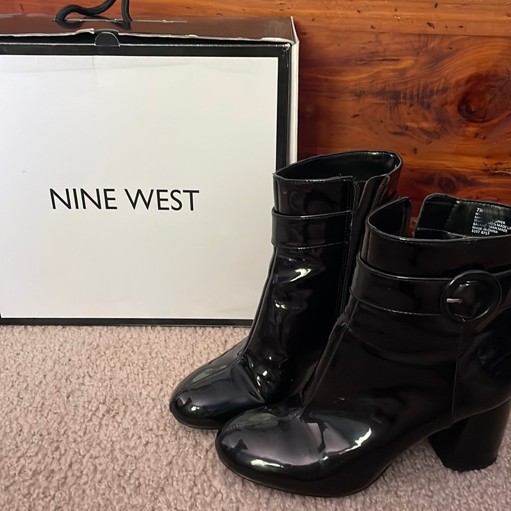 Black, Nine West boots